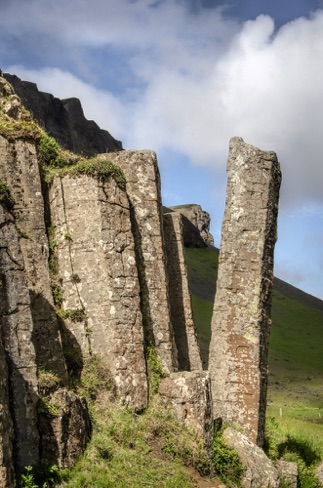Basaltic columns