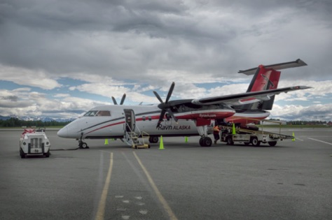 Ravn Charter flight Anchorage to King Salmon