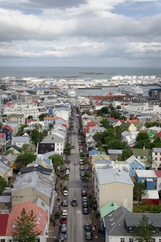 View of old Reykjavik